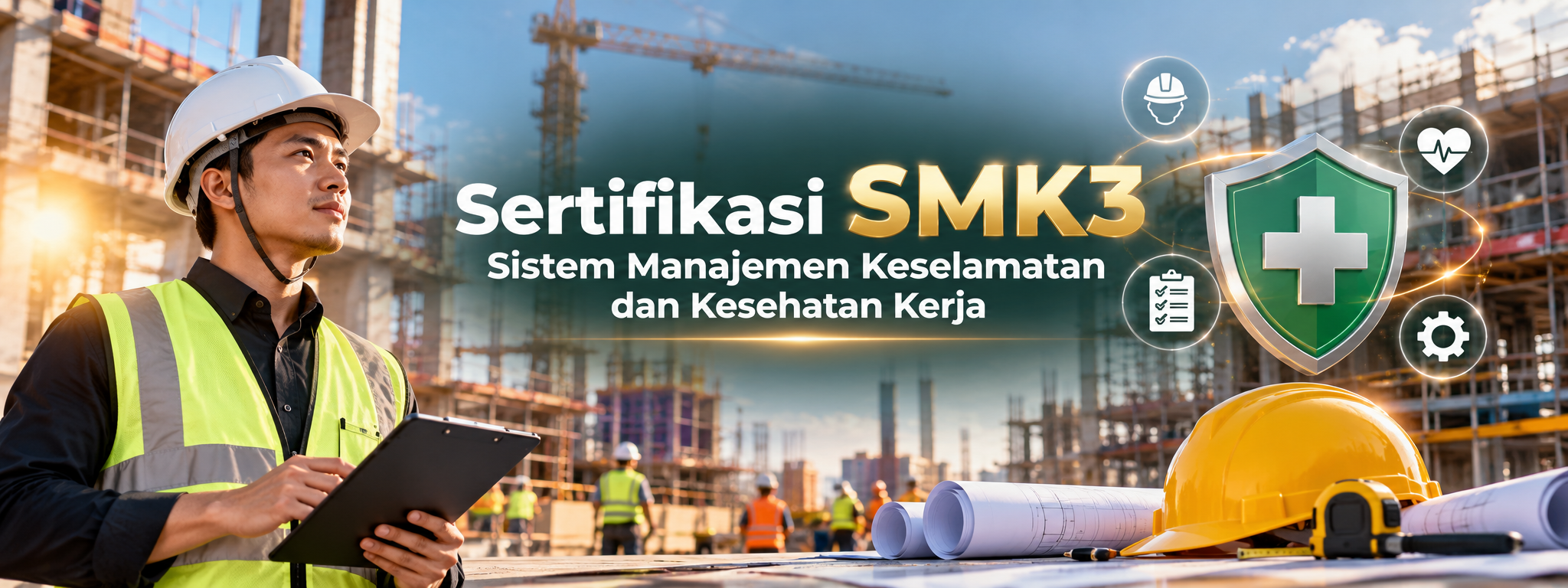 Ilustrasi Sertifikasi SMK3 (Kemnaker)